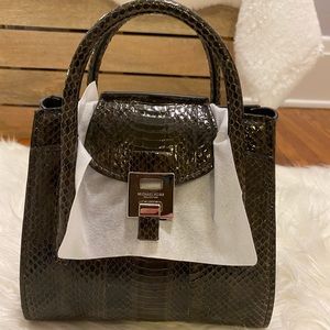 Michael Kors Collection Bancroft (Snakeskin)Mini